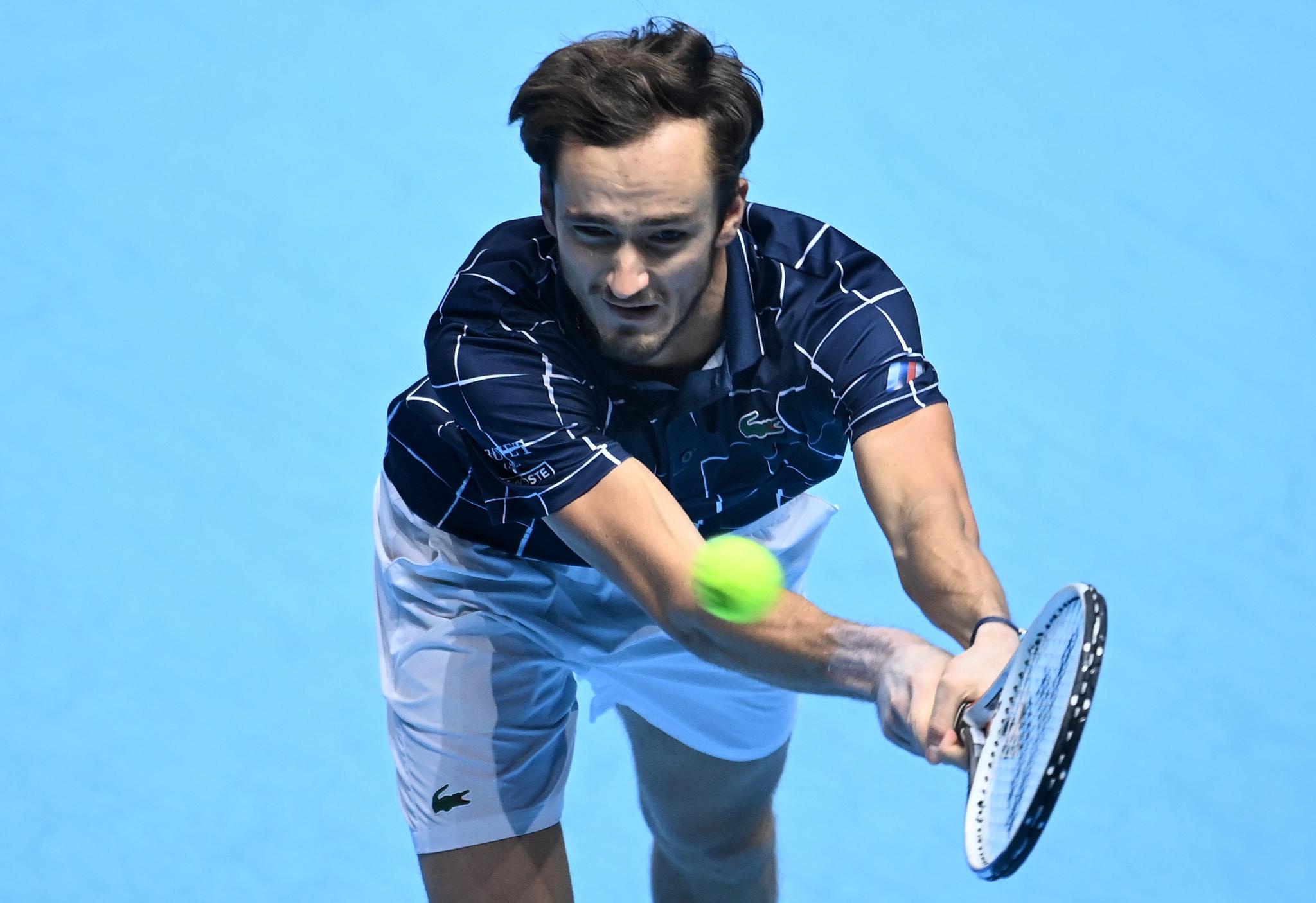 包含ATP总决赛力克美网，梅德韦杰夫高光表现的词条