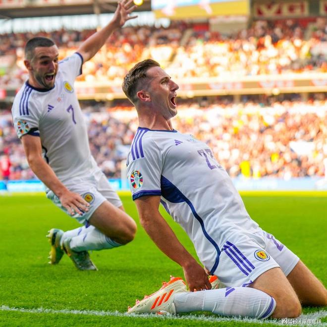 苏格兰队在欧洲预选赛中压制对手，取得大比分胜利的简单介绍